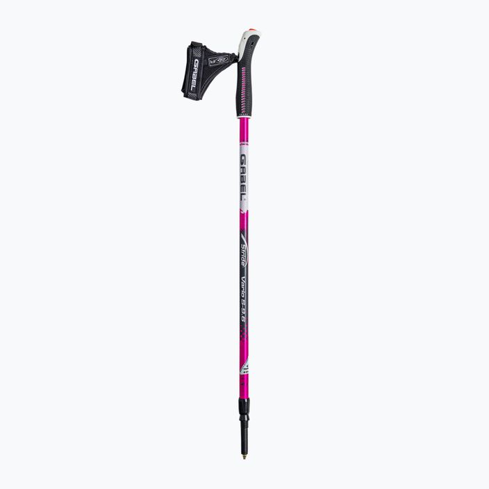 Nordic walking poles GABEL Vario S - 9.6 pink 7008350620000 2