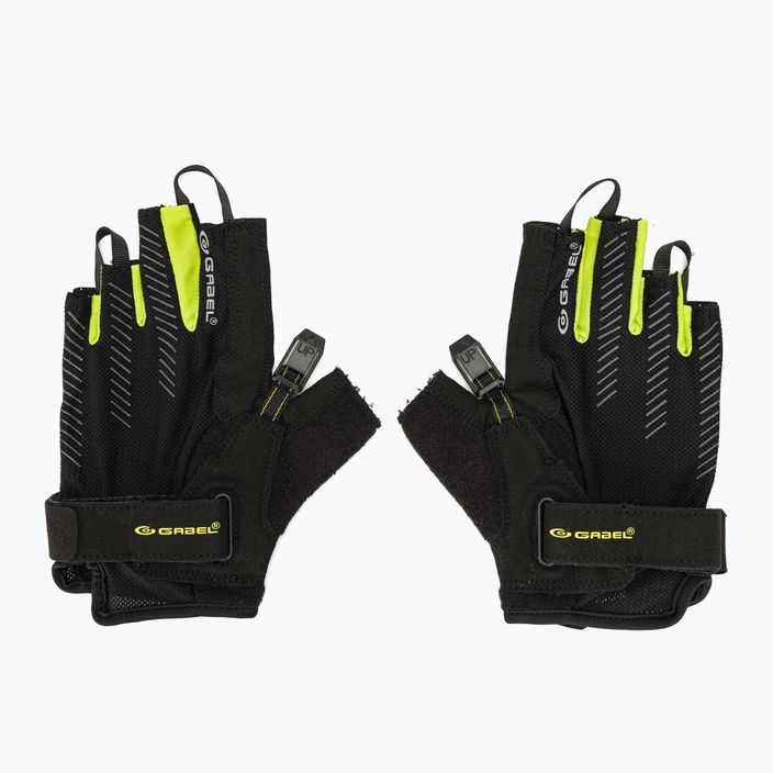 Nordic walking gloves GABEL NCS Short black/yellow 2