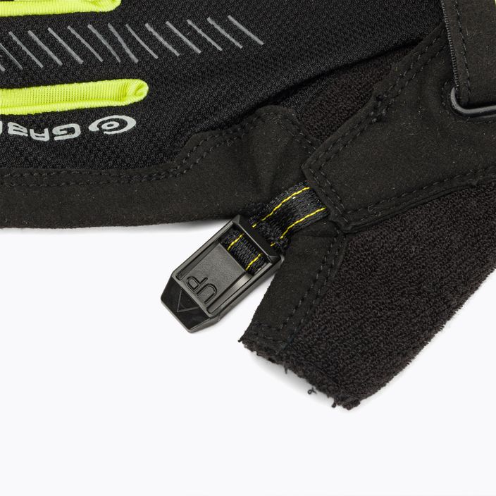 Nordic walking gloves GABEL NCS Short black/yellow 4