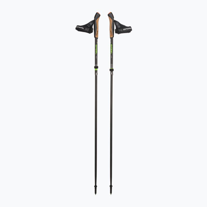 Nordic walking poles GABEL FLD Carbon black 7009400801100
