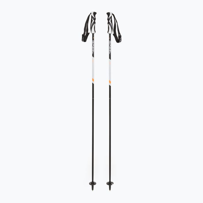 GABEL Carbon Cross ski poles black/white mat