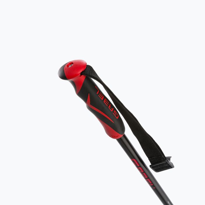 GABEL CVX ski poles black/red 2