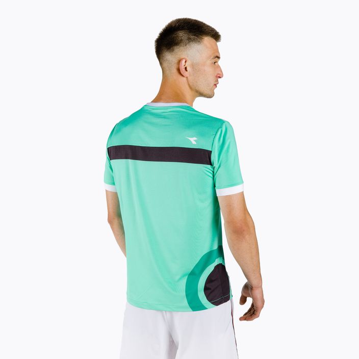 Men's tennis shirt Diadora Clay green 102.174120 3