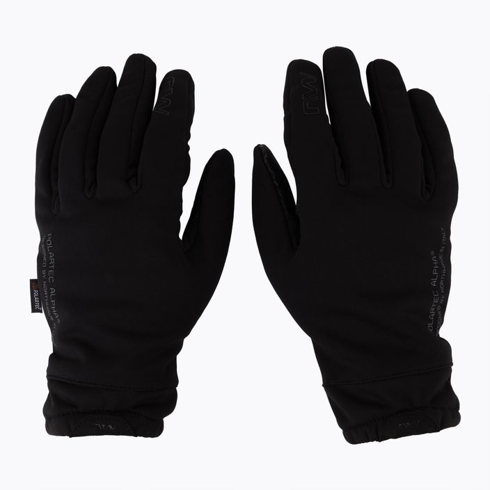 Men's Northwave Fast Polar FG cycling gloves black C89202355 3