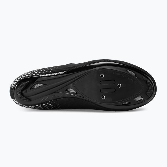 Northwave Core Plus 2 black/silver men's road shoes 4