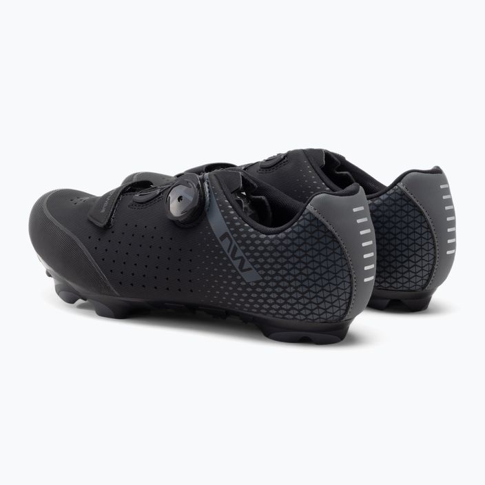 Men's MTB cycling shoes Northwave Origin Plus 2 Wide black 80212006 3