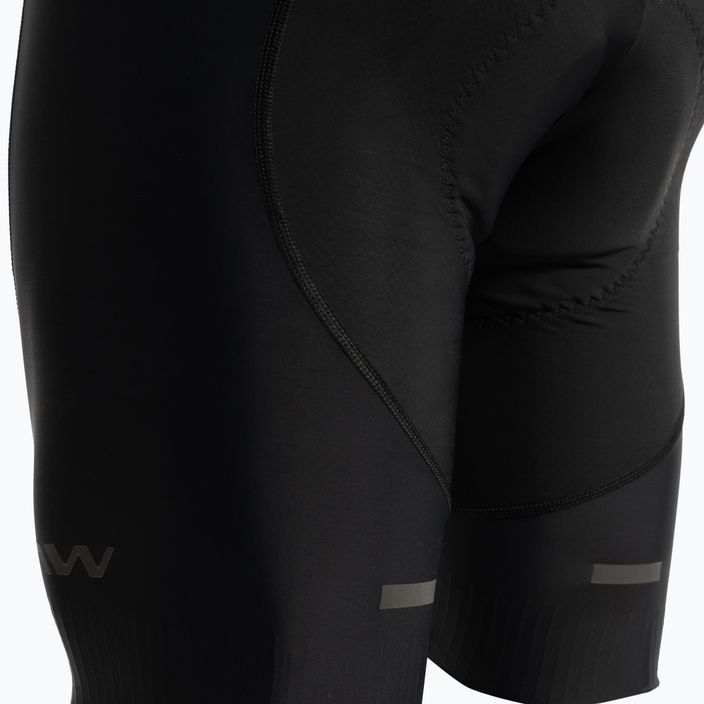 Men's Northwave Fast Bibshort cycling shorts black 89211011 5
