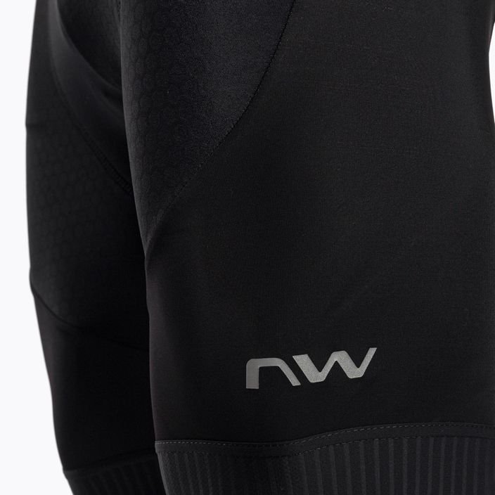 Men's Northwave Active Bibshort cycling shorts black 89211012 3