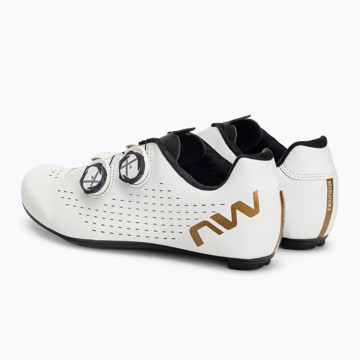 Northwave Revolution 3 men's road shoes white 80221012 3