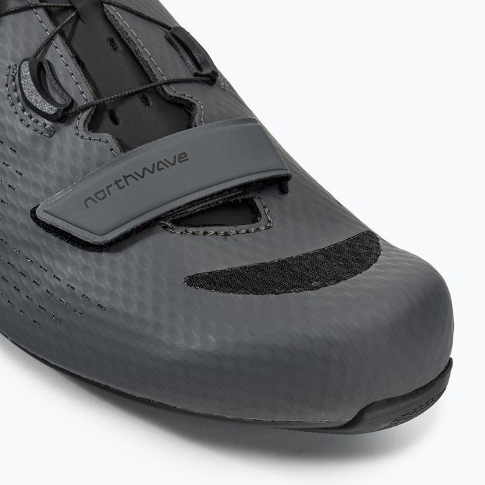 Northwave men's Storm Carbon 2 grey road shoes 80221013 7