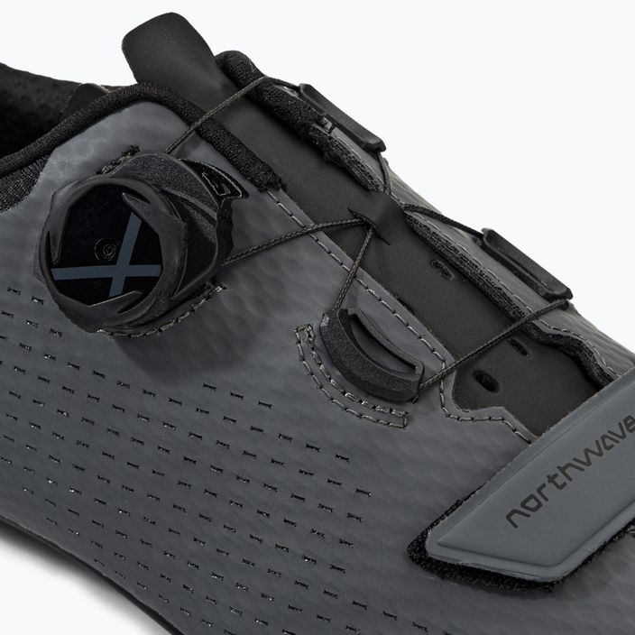 Northwave men's Storm Carbon 2 grey road shoes 80221013 8