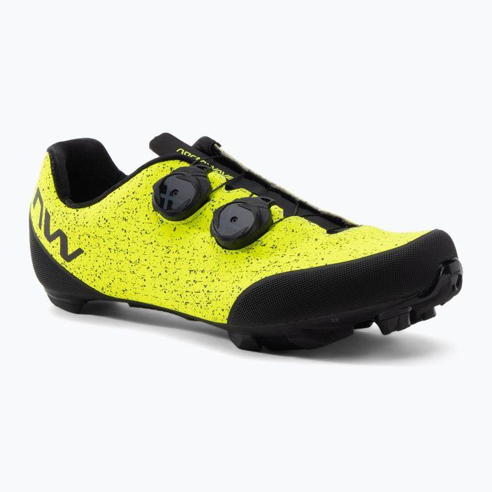 Men's MTB cycling shoes Northwave Rebel 3 yellow 80222012