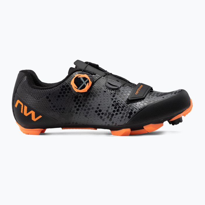 Men's MTB cycling shoes Northwave Razer 2 graphite-orange 80222013 2