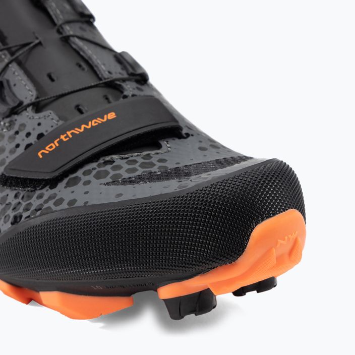 Men's MTB cycling shoes Northwave Razer 2 graphite-orange 80222013 8