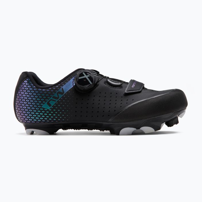 Women's MTB cycling shoes Northwave Origin Plus 2 black/blue 80222017 2