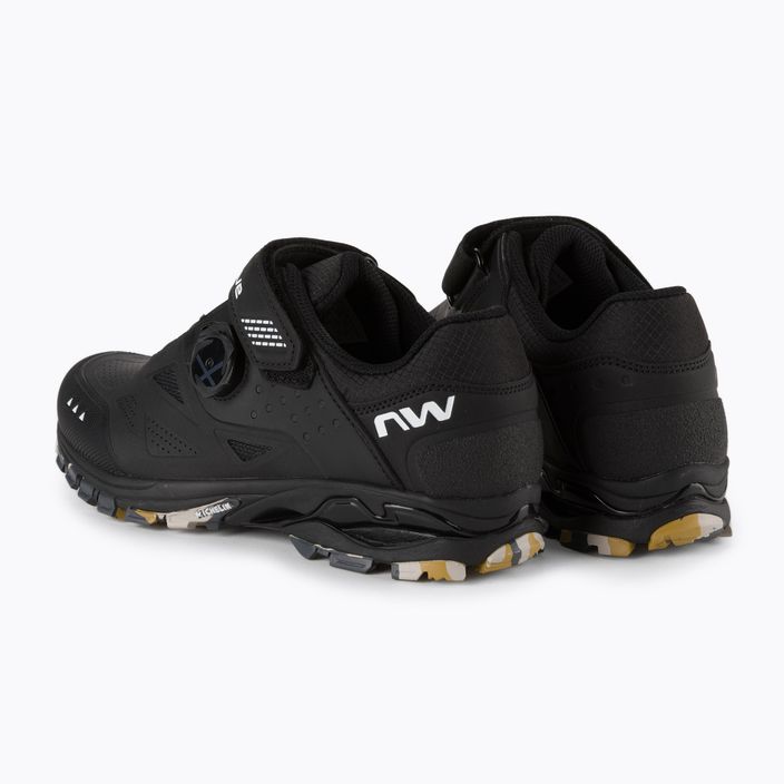 Men's MTB cycling shoes Northwave Spider Plus 3 black 80223012 3