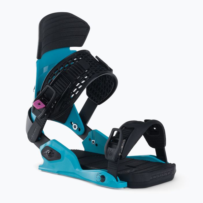 Men's Drake Fifty snowboard bindings black/blue 71221005-08
