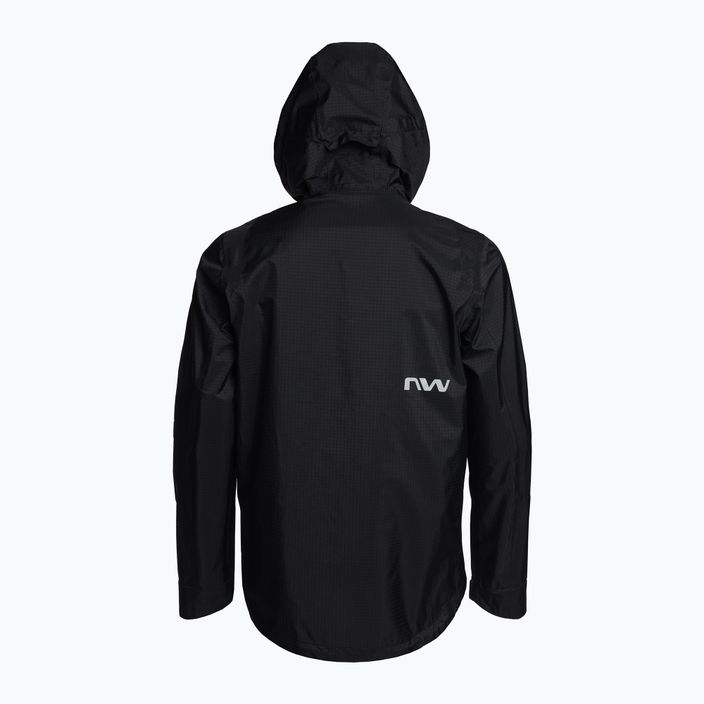 Men's Northwave Noworry Pro Hardshell 10 cycling jacket black 89221087_10 2