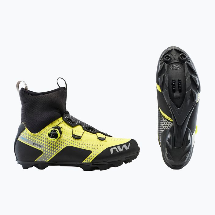 Men's MTB cycling shoes Northwave CeLSius XC ARC. GTX yellow 80204037 12