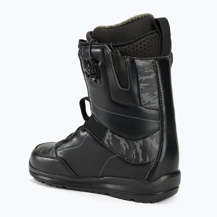 Men's snowboard boots Northwave Freedom SLS black/camo 2