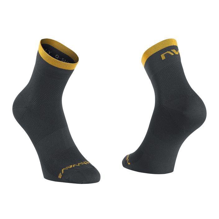 Northwave Origin cycling socks black/ochre 2