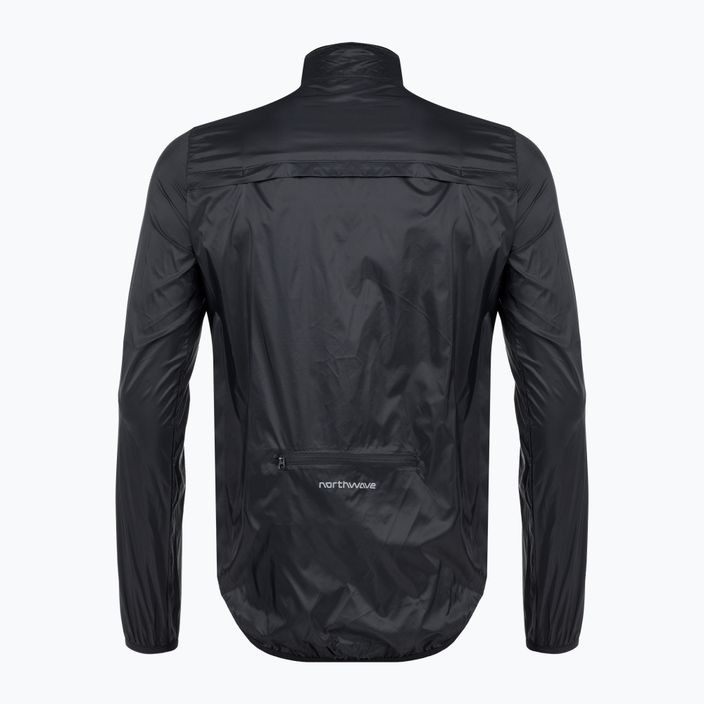 Northwave Breeze 2 10 men's cycling jacket black 89171147 2
