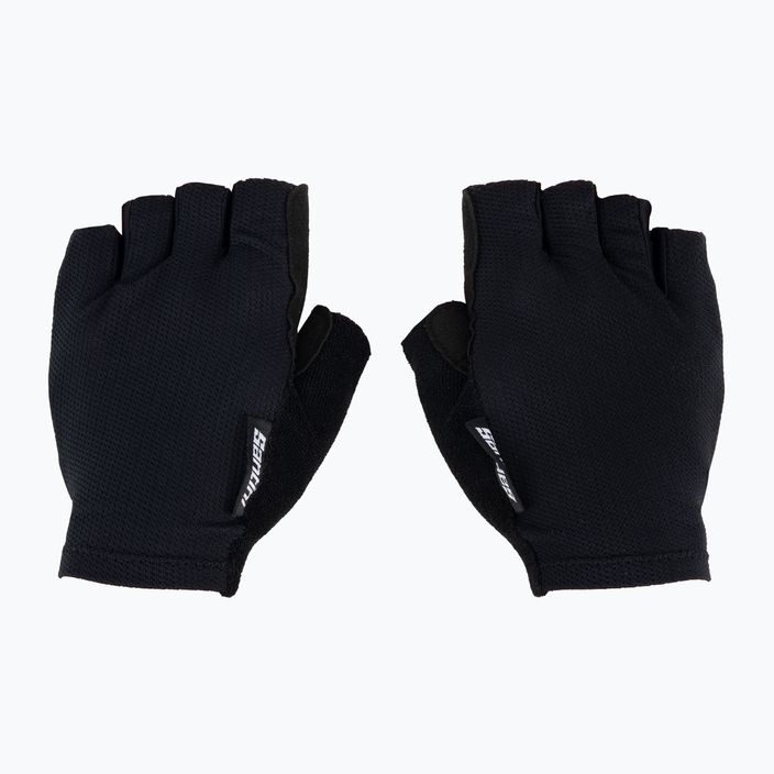 Santini Brisk cycling gloves black SP367RCLBRISKNES