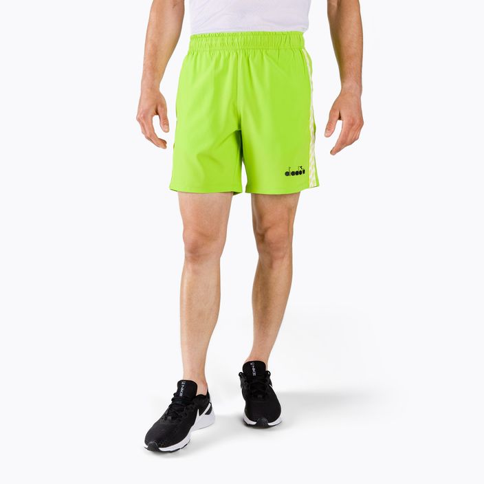 Men's tennis shorts Diadora Bermuda Micro green 102.176843