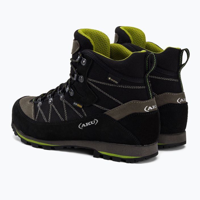 AKU Trekker Lite III GTX men's trekking boots black-green 977-110-7 3