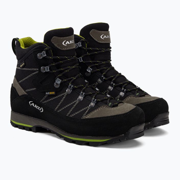 AKU Trekker Lite III GTX men's trekking boots black-green 977-110-7 4