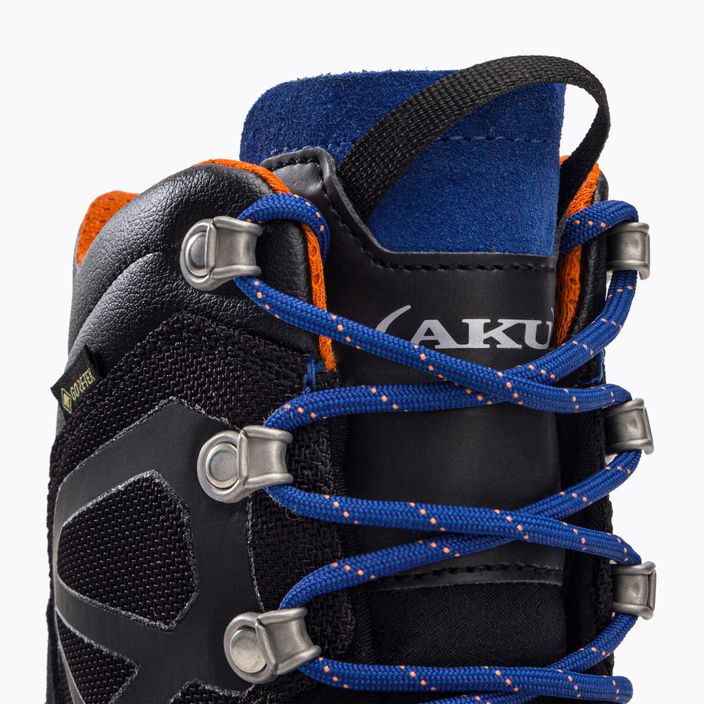 AKU men's high alpine boots Hayatsuki GTX black-blue 920-063 8
