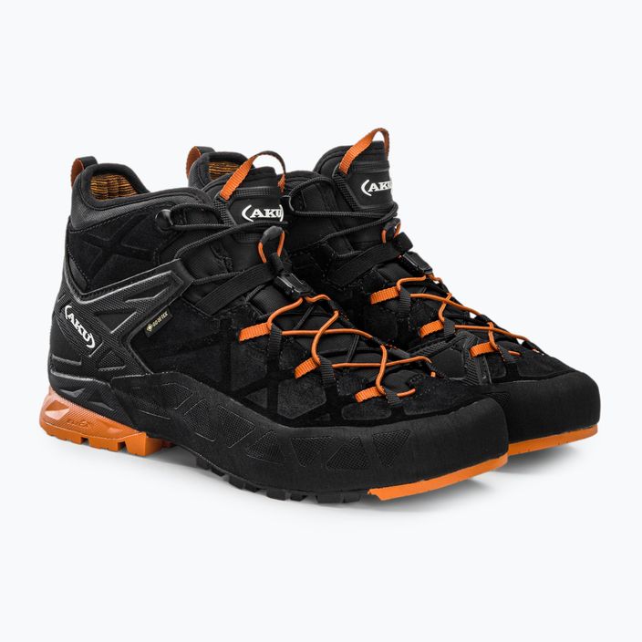 AKU Rock Dfs Mid GTX men's trekking boots black-orange 718-108 4
