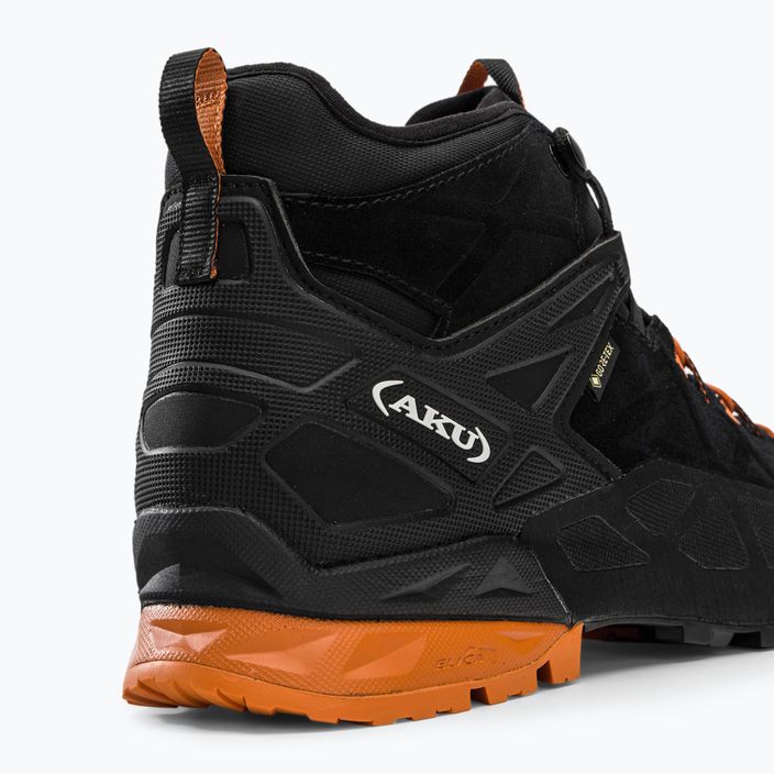 AKU Rock Dfs Mid GTX men's trekking boots black-orange 718-108 8