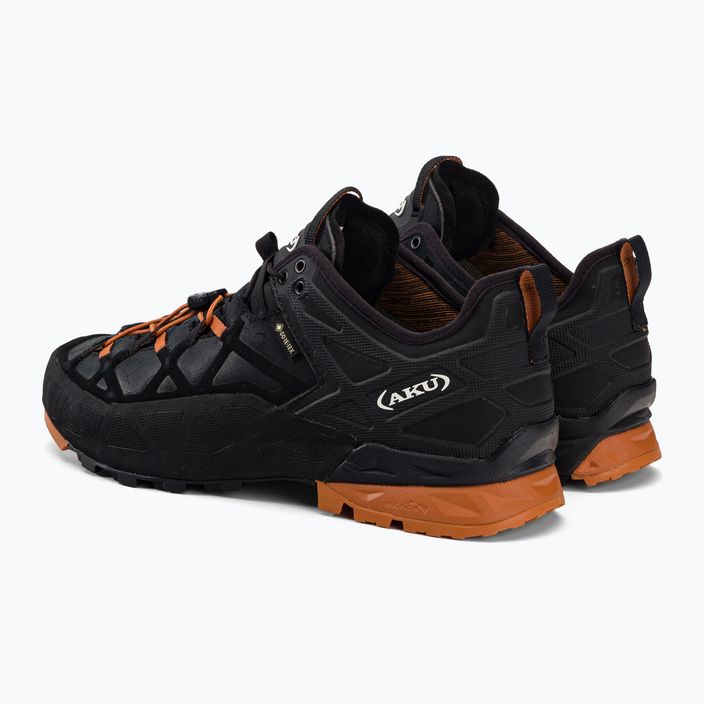 AKU Rock Dfs GTX men's approach shoes black-orange 722-108-7 3