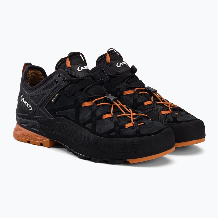AKU Rock Dfs GTX men's approach shoes black-orange 722-108-7 4