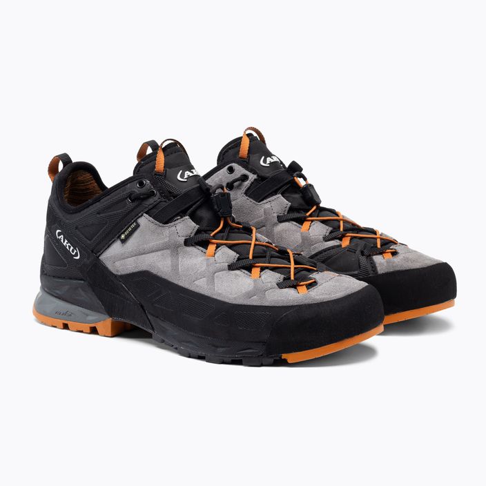 AKU Rock Dfs GTX men's trekking boots black-orange 722-186 5