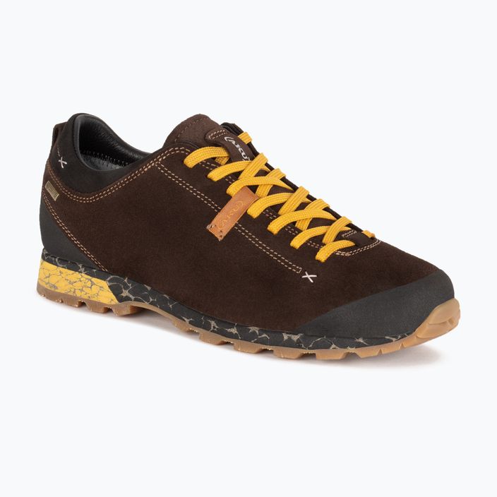 AKU men's trekking boots Bellamont III Suede GTX brown/yellow 504.3-222-7 11