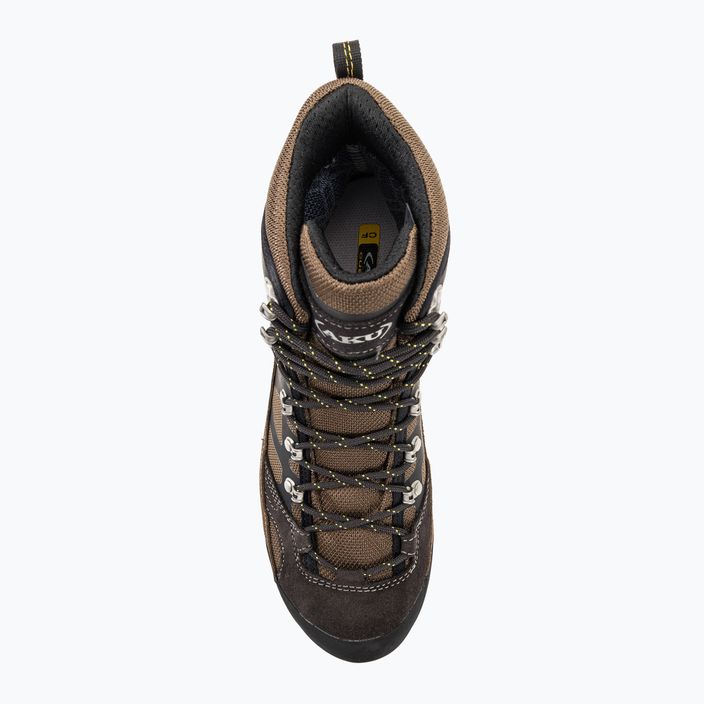 AKU Trekker Pro GTX brown/black men's trekking boots 6