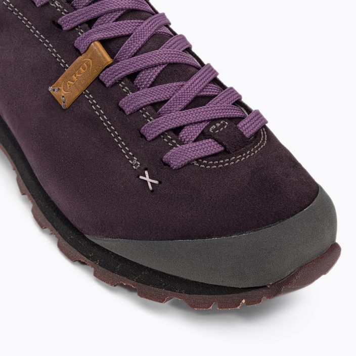 AKU men's trekking boots Bellamont III Suede GTX brown-purple 520.3-565-4 7