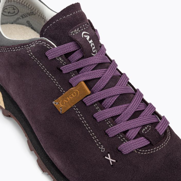 AKU men's trekking boots Bellamont III Suede GTX brown-purple 520.3-565-4 8