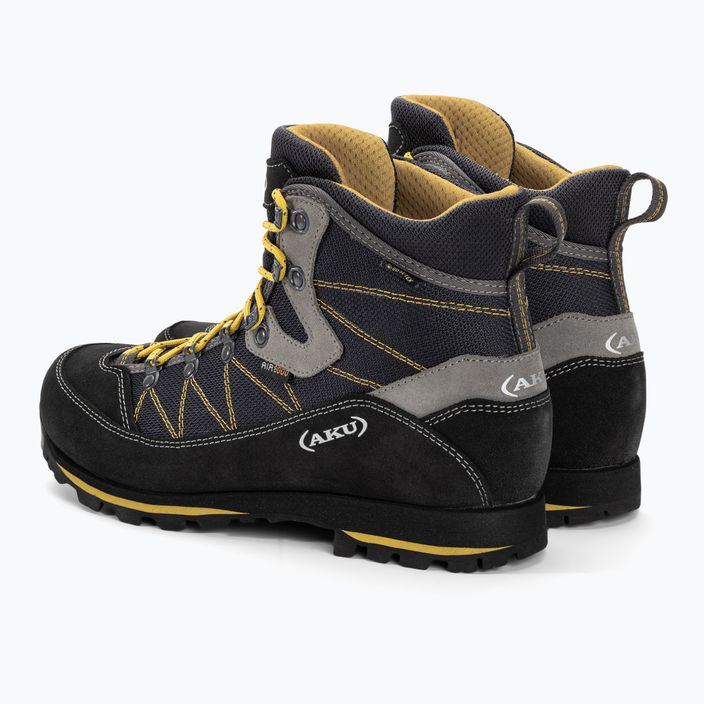 AKU Trekker Lite III GTX grey-yellow men's trekking boots 977-491 3