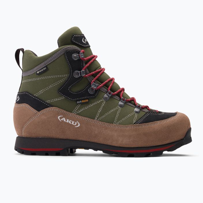 AKU Trekker Lite III GTX brown-green men's trekking boots 977-481-7 2