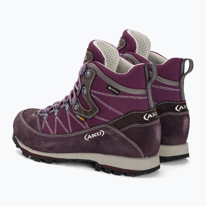 AKU Trekker Lite III GTX violet/grey women's trekking boots 3