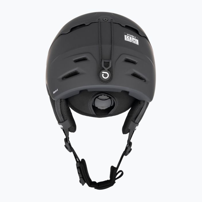 Briko Storm X matt black ski helmet 3