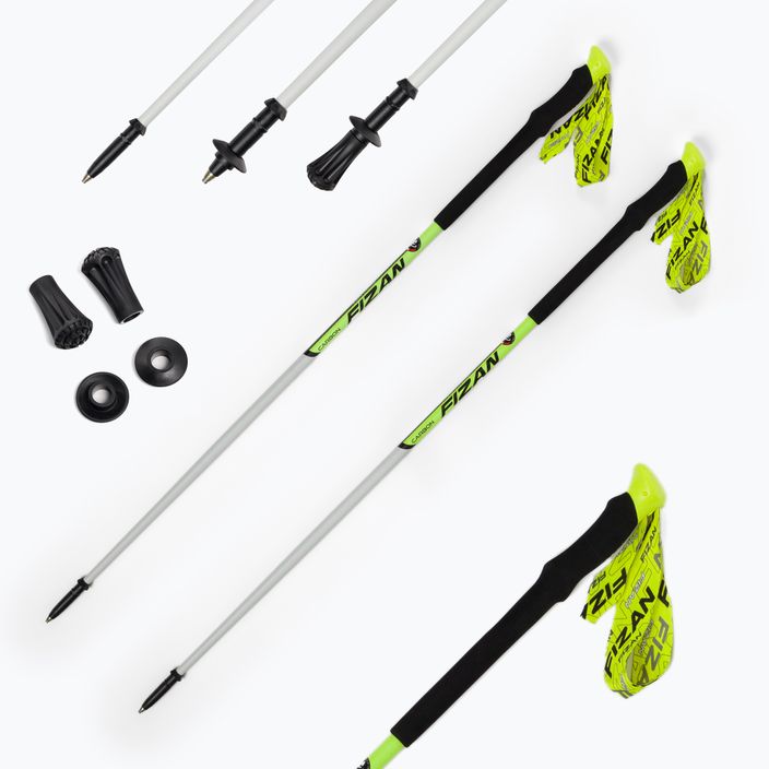 Fizan Vertical white and yellow T01 C82W running poles 4