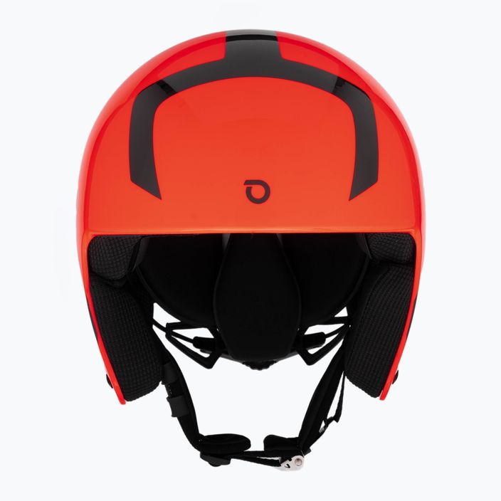 Children's ski helmet Briko Vulcano FIS 6.8 JR shiny orange/black 2