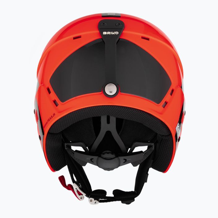 Children's ski helmet Briko Vulcano FIS 6.8 JR shiny orange/black 3