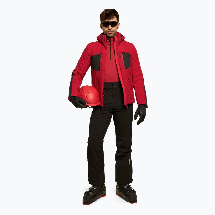Men's ski jacket Colmar maroon 1396 2