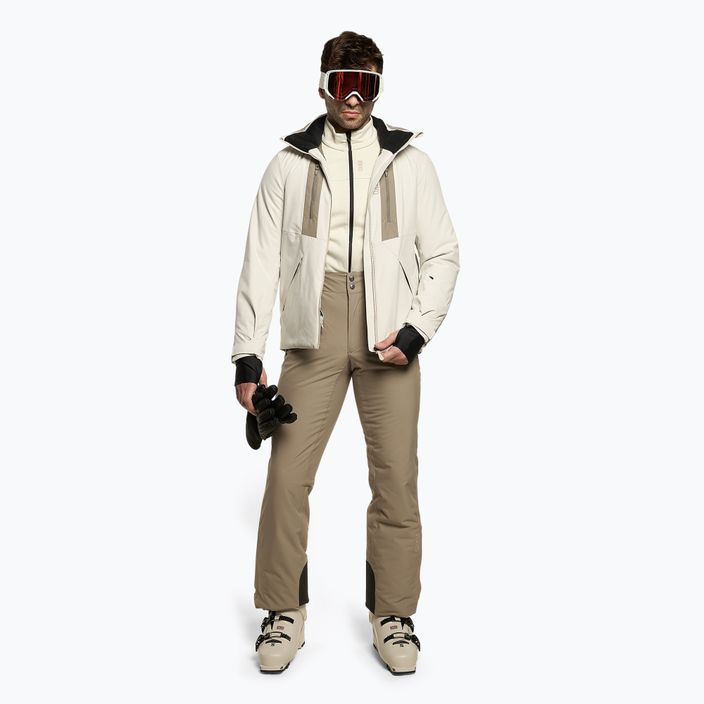 Men's Colmar beige and brown ski jacket 1398 2