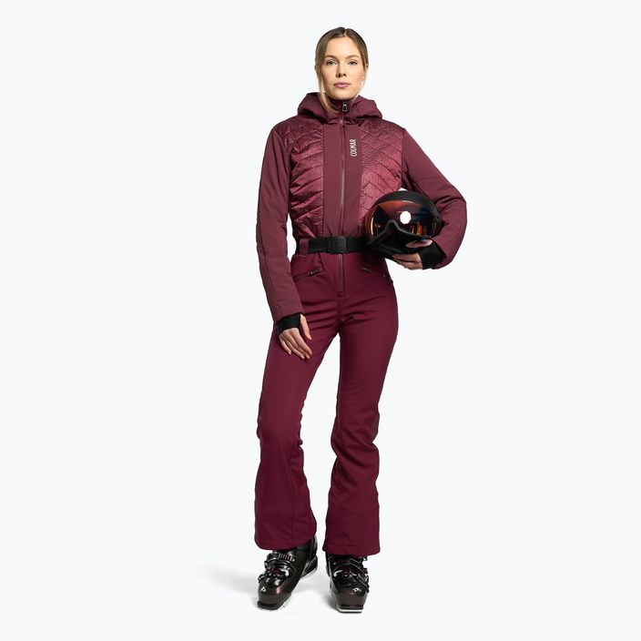 Women's ski suit Colmar maroon 2309 2
